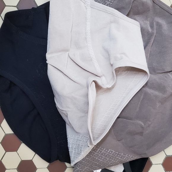 NWT Marylyn Monroe 3Pk Seamless Shaping Briefs; S, M, L, XL.  Br/Tan/Bl $35Each. - Picture 15 of 17